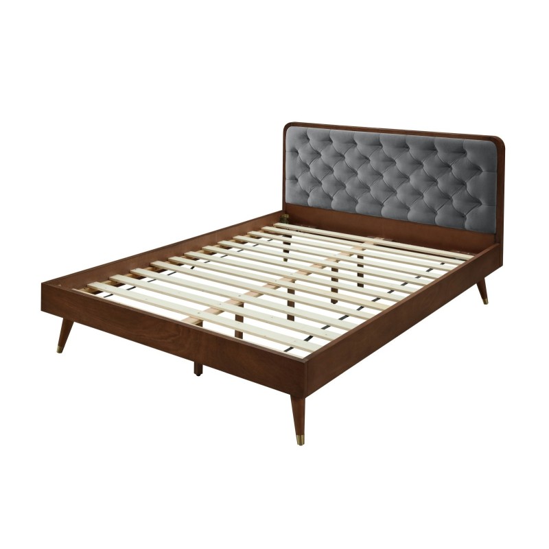 'CASSIDY 140 Ash Grey / Walnut Bed' 'CASSIDY 140 Ash Grey / Walnut Bed'