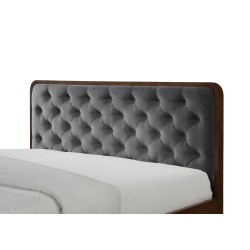 'CASSIDY 140 Ash Grey / Walnut Bed' 'CASSIDY 140 Ash Grey / Walnut Bed'