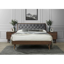 'CASSIDY 160 Ash Grey / Walnut Bed' 'CASSIDY 160 Ash Grey / Walnut Bed'