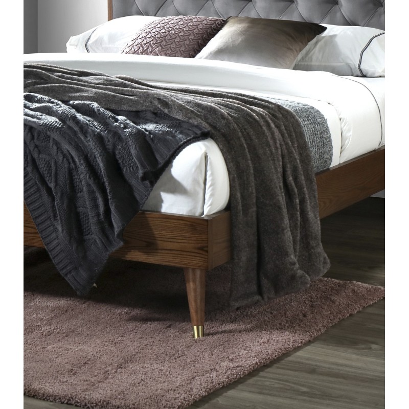 'CASSIDY 160 Ash Grey / Walnut Bed' 'CASSIDY 160 Ash Grey / Walnut Bed'