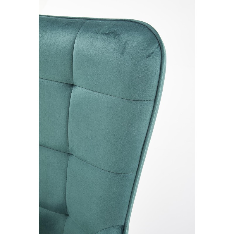 'CASTEL 2 Relaxation Armchair Gold / Dark Green' 'CASTEL 2 Relaxation Armchair Gold / Dark Green'