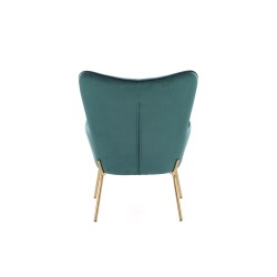 'CASTEL 2 Relaxation Armchair Gold / Dark Green' 'CASTEL 2 Relaxation Armchair Gold / Dark Green'