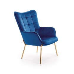 'CASTEL 2 Golden / Garnet Relaxation Armchair'