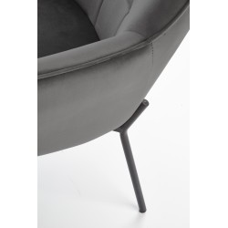 'CASTEL Black / Light Ash Leisure Chair' 'CASTEL Black / Light Ash Leisure Chair'