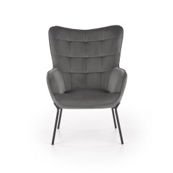 'CASTEL Black / Light Ash Leisure Chair' 'CASTEL Black / Light Ash Leisure Chair'