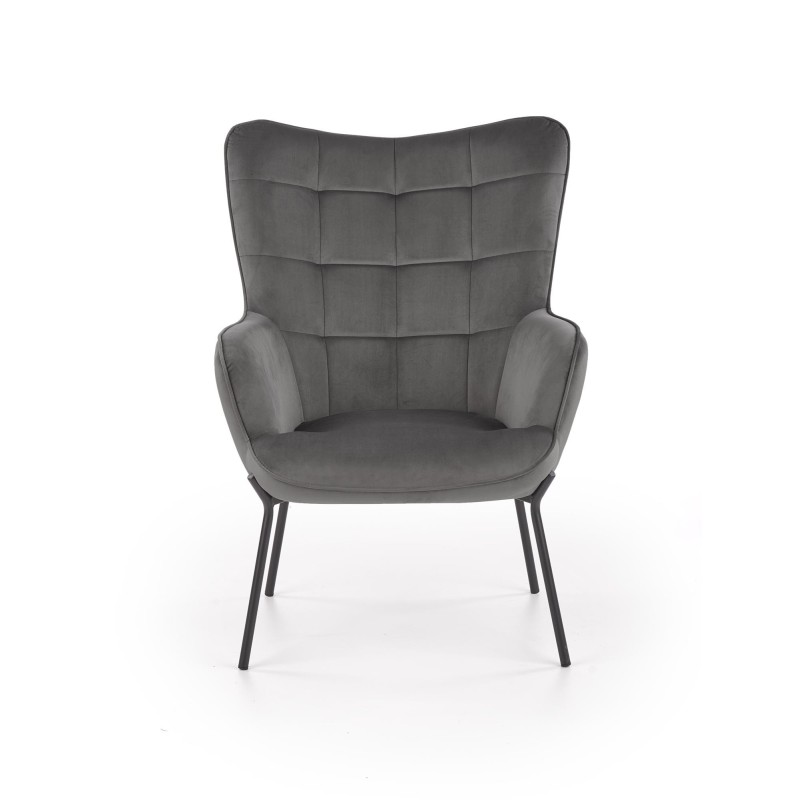 'CASTEL Black / Light Ash Leisure Chair' 'CASTEL Black / Light Ash Leisure Chair'