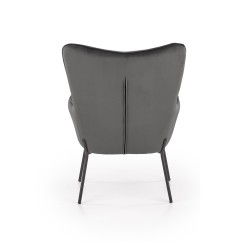 'CASTEL Black / Light Ash Leisure Chair' 'CASTEL Black / Light Ash Leisure Chair'