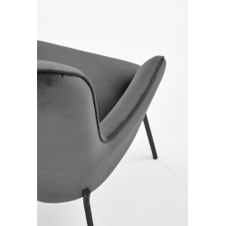 'CASTEL Black / Light Ash Leisure Chair' 'CASTEL Black / Light Ash Leisure Chair'