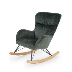 'CASTRO Relaxation Armchair in Dark Green'