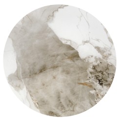 'CECILIA_S White Marble / Ash Grey / Gold Coffee Table' 'CECILIA_S White Marble / Ash Grey / Gold Coffee Table'