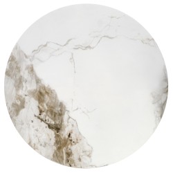 'CECILIA White Marble / Ash Grey / Gold Coffee Table' 'CECILIA White Marble / Ash Grey / Gold Coffee Table'