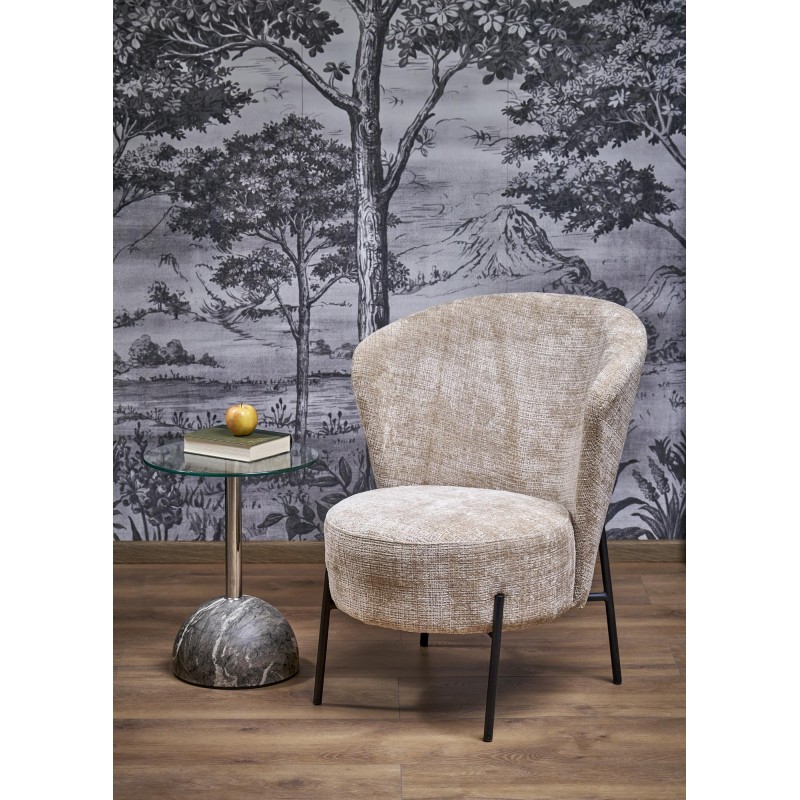 'CEZAR Relaxation Armchair, Beige' 'CEZAR Relaxation Armchair, Beige'
