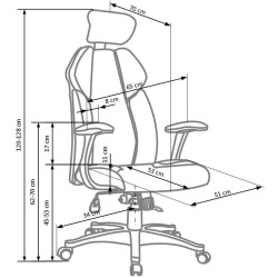 'CHRONO Office Chair in Black and White' 'CHRONO Office Chair in Black and White'