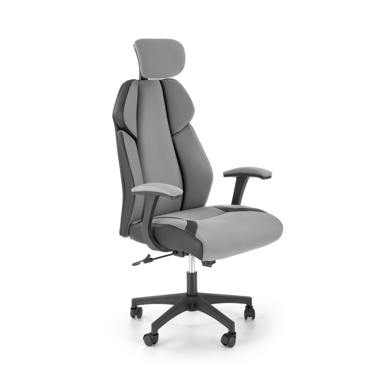 CHRONO fotel gabinetowy popielato-czarny CHRONO fotel gabinetowy popielato-czarny