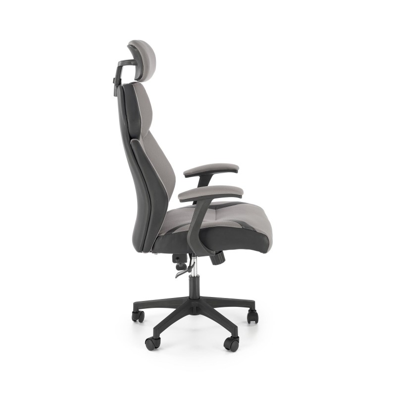 CHRONO fotel gabinetowy popielato-czarny CHRONO fotel gabinetowy popielato-czarny