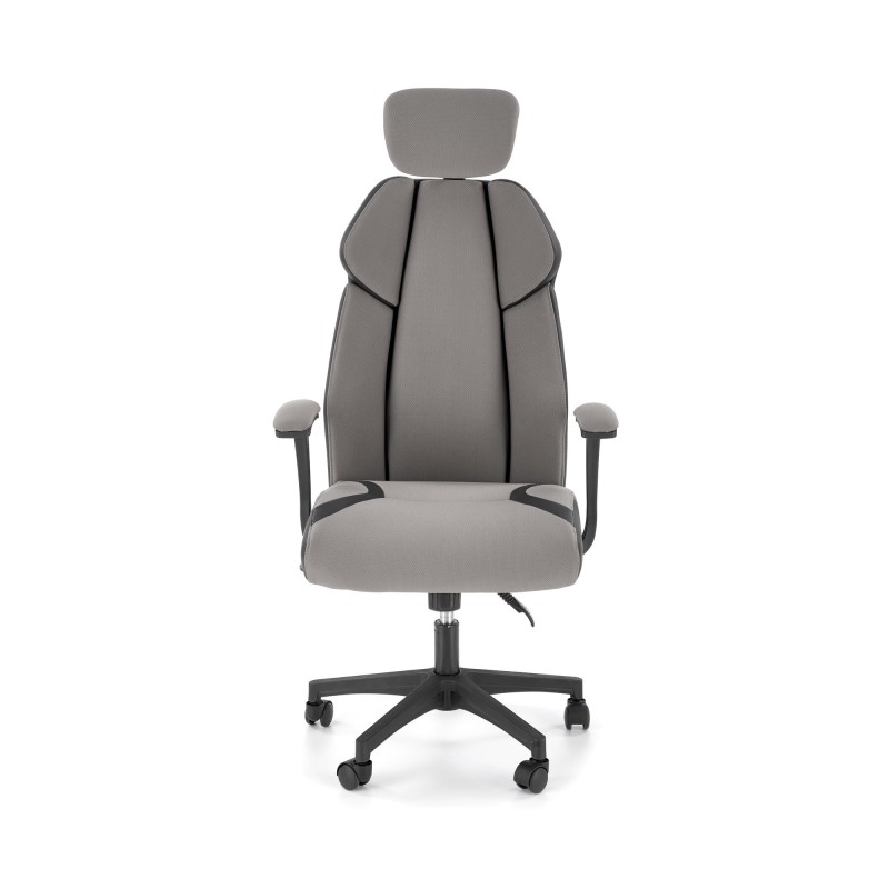 CHRONO fotel gabinetowy popielato-czarny CHRONO fotel gabinetowy popielato-czarny