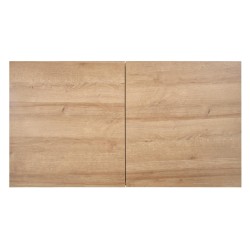 'CLARA Golden Oak/Black Coffee Table' 'CLARA Golden Oak/Black Coffee Table'