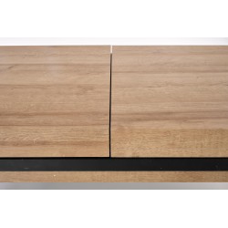 'CLARA Golden Oak/Black Coffee Table' 'CLARA Golden Oak/Black Coffee Table'