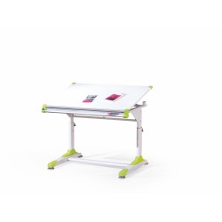 'COLLORIDO White-Green-Pink Desk'