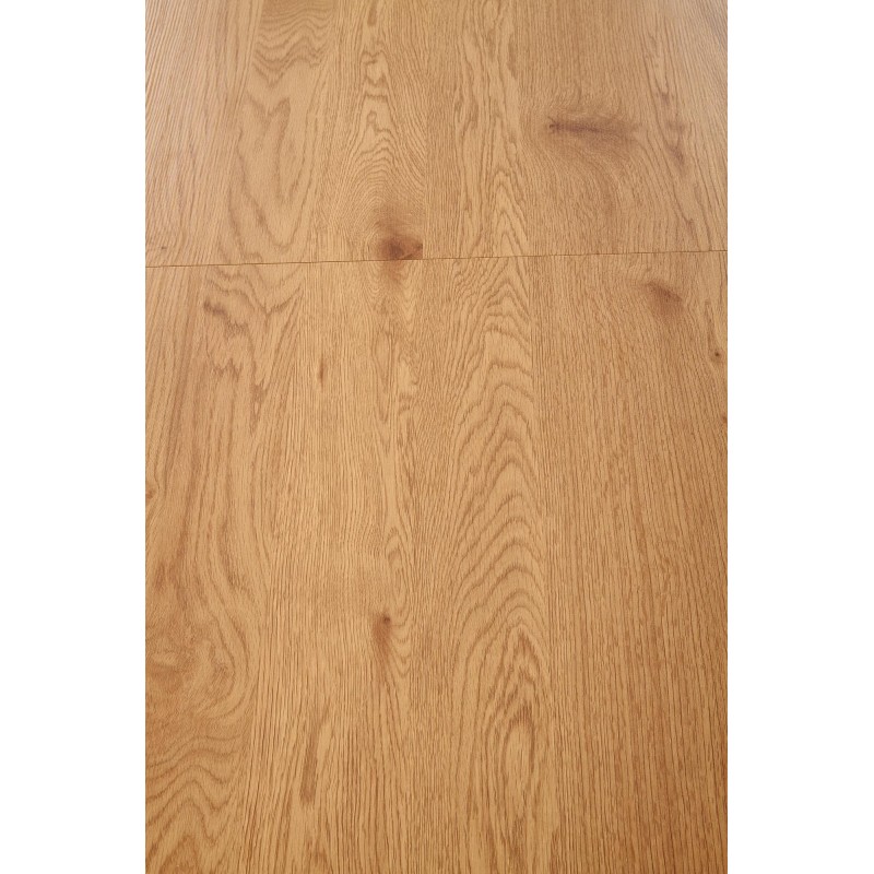 'COLORADO Extendable Table, Top - Golden Oak, Frame - Black' 'COLORADO Extendable Table, Top - Golden Oak, Frame - Black'