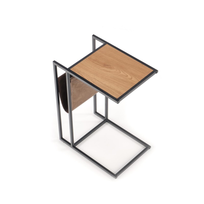 'COMPACT Golden Oak/Black Coffee Table' 'COMPACT Golden Oak/Black Coffee Table'