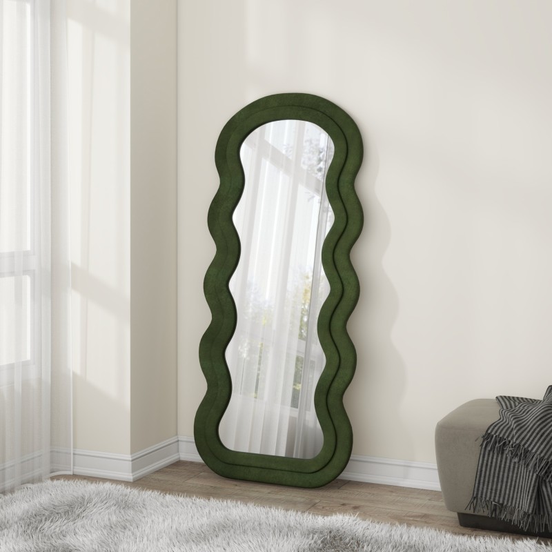 'CONFETTO Standing or Wall-Mounted Gloss, Olive' 'CONFETTO Standing or Wall-Mounted Gloss, Olive'