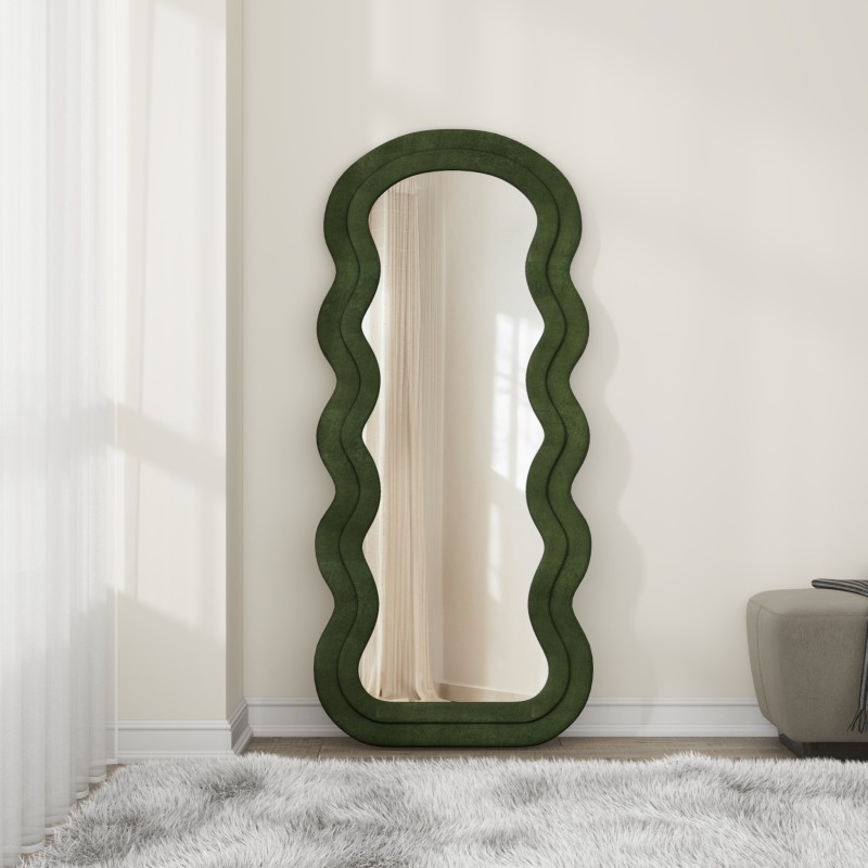 'CONFETTO Standing or Wall-Mounted Gloss, Olive' 'CONFETTO Standing or Wall-Mounted Gloss, Olive'