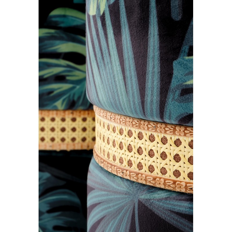 'CONGO Set of 2 Poufs, Multicolored' 'CONGO Set of 2 Poufs, Multicolored'