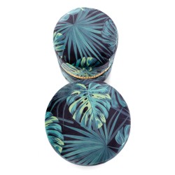 'CONGO Set of 2 Poufs, Multicolored' 'CONGO Set of 2 Poufs, Multicolored'