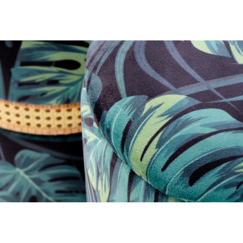 'CONGO Set of 2 Poufs, Multicolored' 'CONGO Set of 2 Poufs, Multicolored'