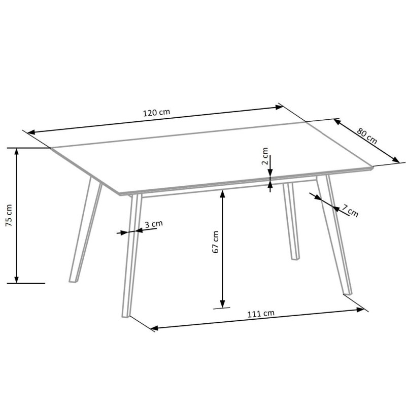 'CORDOBA Table + 4 Chairs' 'CORDOBA Table + 4 Chairs'