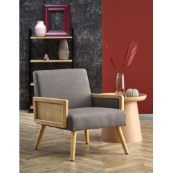 'CORFU Ash Grey Armchair'