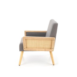'CORFU Ash Grey Armchair' 'CORFU Ash Grey Armchair'