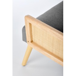 'CORFU Ash Grey Armchair' 'CORFU Ash Grey Armchair'
