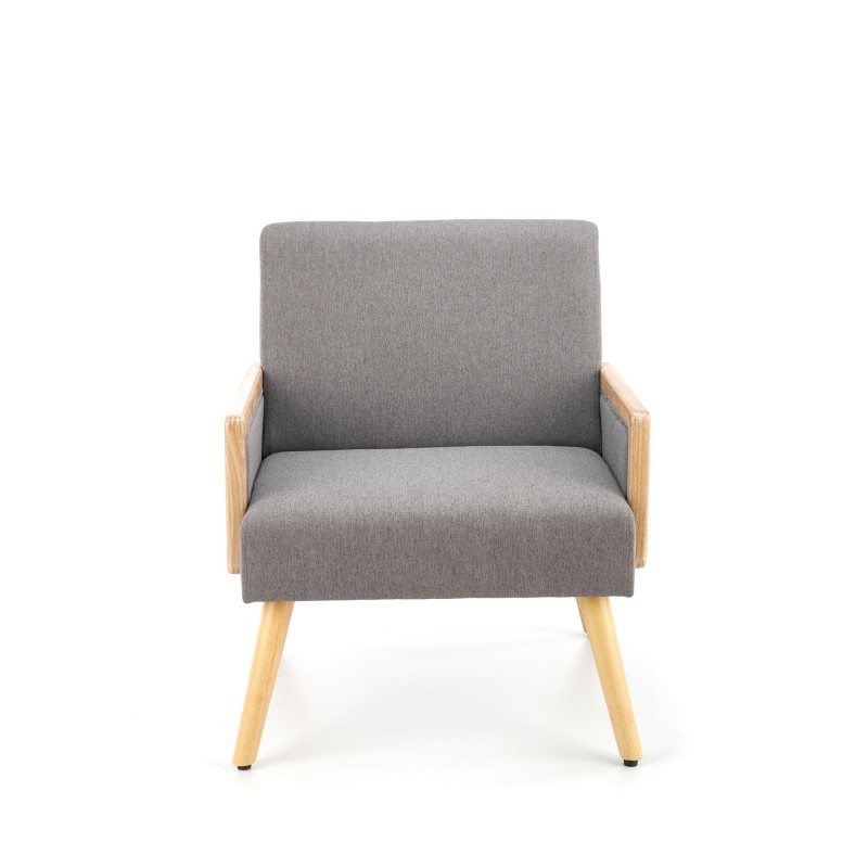 'CORFU Ash Grey Armchair' 'CORFU Ash Grey Armchair'