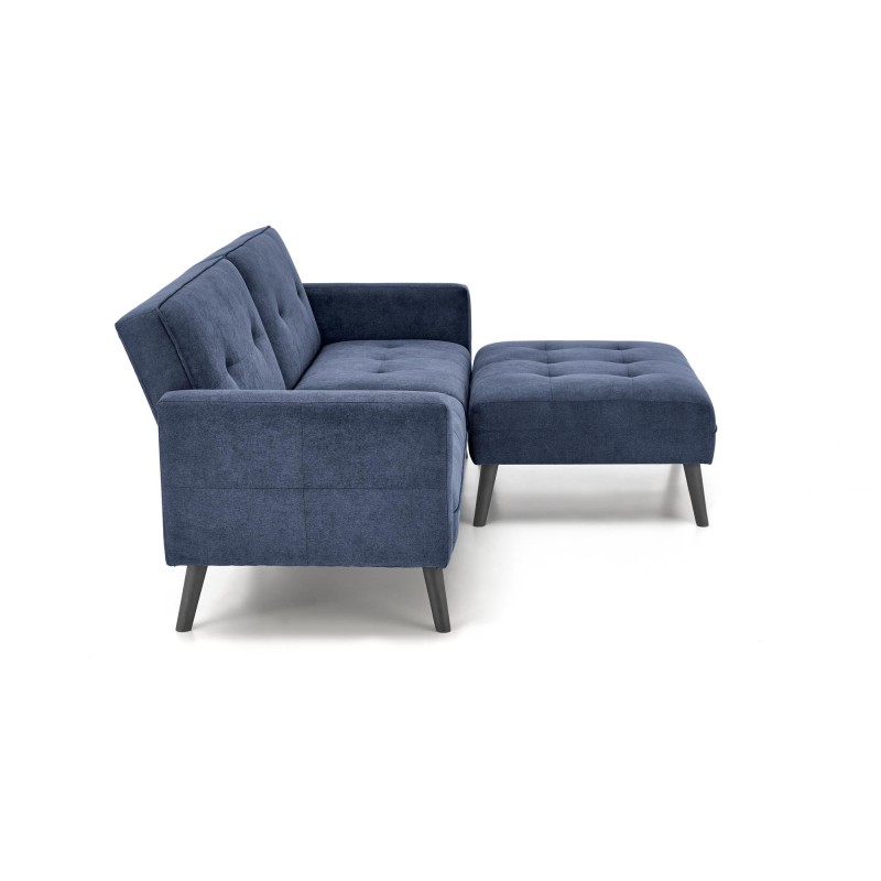 CORNELIUS sofa rozkładana z funkcją narożnika niebieska (1p 1szt) CORNELIUS sofa rozkładana z funkcją narożnika niebieska (1p 1szt)