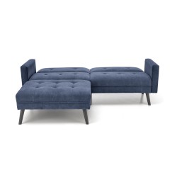 CORNELIUS sofa rozkładana z funkcją narożnika niebieska (1p 1szt) CORNELIUS sofa rozkładana z funkcją narożnika niebieska (1p 1szt)