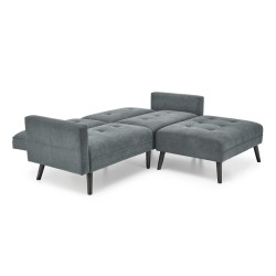 CORNELIUS sofa rozkładana z funkcją narożnika popiel CORNELIUS sofa rozkładana z funkcją narożnika popiel