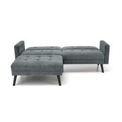 CORNELIUS sofa rozkładana z funkcją narożnika popiel CORNELIUS sofa rozkładana z funkcją narożnika popiel