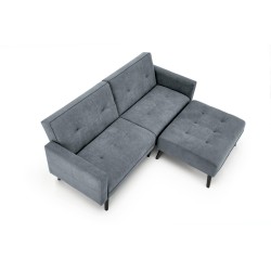 CORNELIUS sofa rozkładana z funkcją narożnika popiel CORNELIUS sofa rozkładana z funkcją narożnika popiel