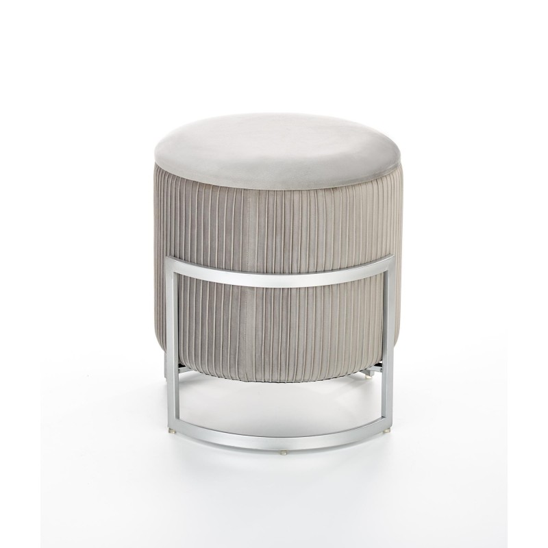 'CRICKET Light Ash Pouf' 'CRICKET Light Ash Pouf'