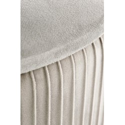 'CRICKET Light Ash Pouf' 'CRICKET Light Ash Pouf'