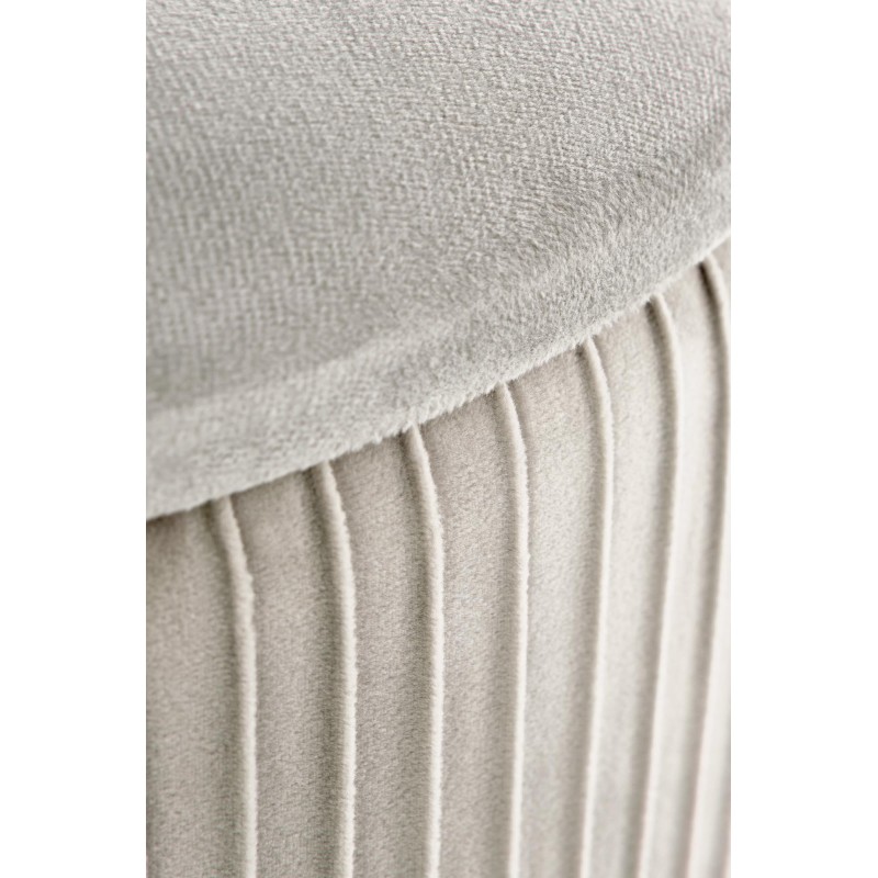 'CRICKET Light Ash Pouf' 'CRICKET Light Ash Pouf'