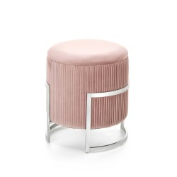 'CRICKET Light Pink Pouf'
