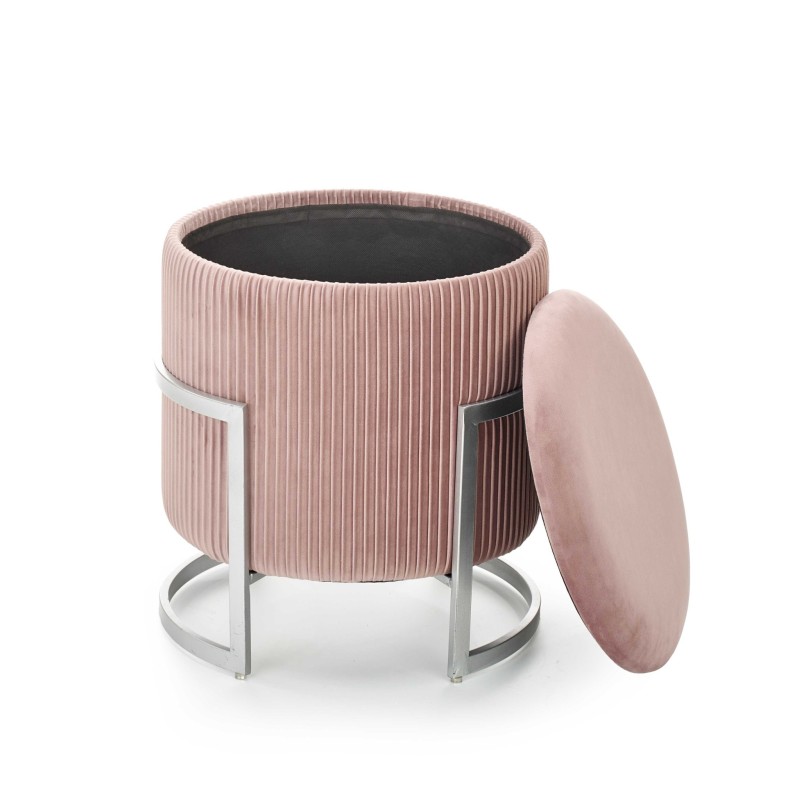 'CRICKET Light Pink Pouf' 'CRICKET Light Pink Pouf'