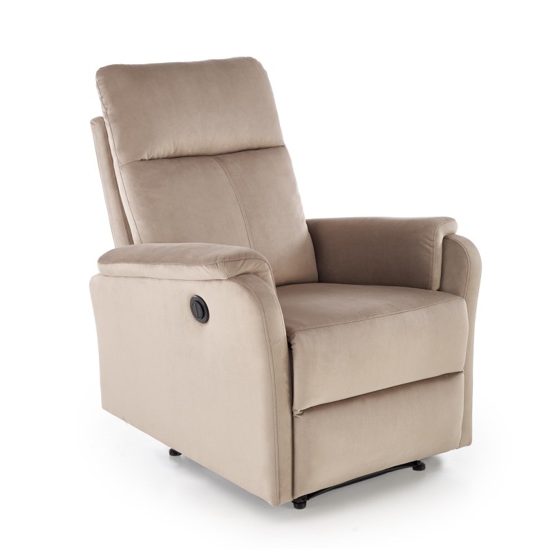 'CROCUS Relaxation Armchair with Electric Reclining Function, Beige' 'CROCUS Relaxation Armchair with Electric Reclining Function, Beige'