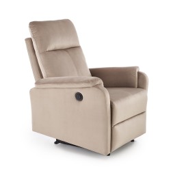 'CROCUS Relaxation Armchair with Electric Reclining Function, Beige' 'CROCUS Relaxation Armchair with Electric Reclining Function, Beige'