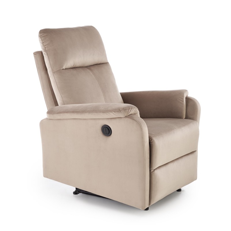 'CROCUS Relaxation Armchair with Electric Reclining Function, Beige' 'CROCUS Relaxation Armchair with Electric Reclining Function, Beige'
