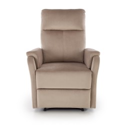 'CROCUS Relaxation Armchair with Electric Reclining Function, Beige' 'CROCUS Relaxation Armchair with Electric Reclining Function, Beige'