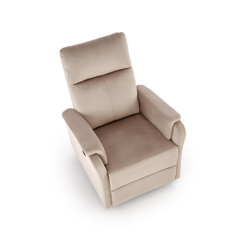 'CROCUS Relaxation Armchair with Electric Reclining Function, Beige' 'CROCUS Relaxation Armchair with Electric Reclining Function, Beige'